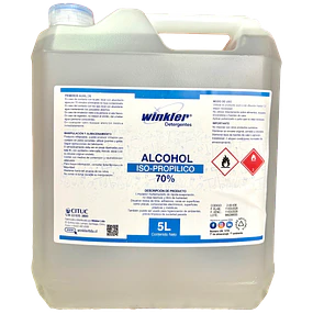 Alcohol Iso-Propilico 70% 5L