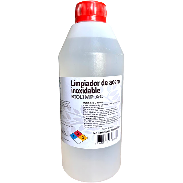 Limpiador de Acero Inoxidable Biolimp Ac 1L