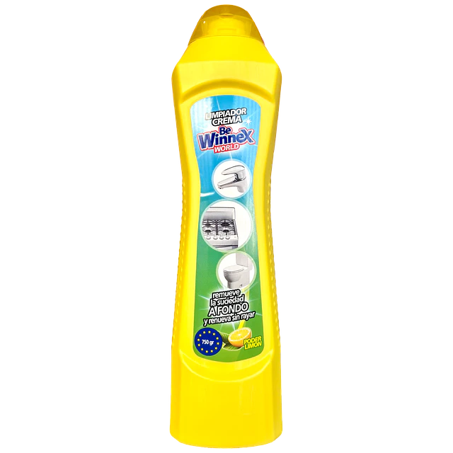 Limpiador en Crema Winnex 750Ml