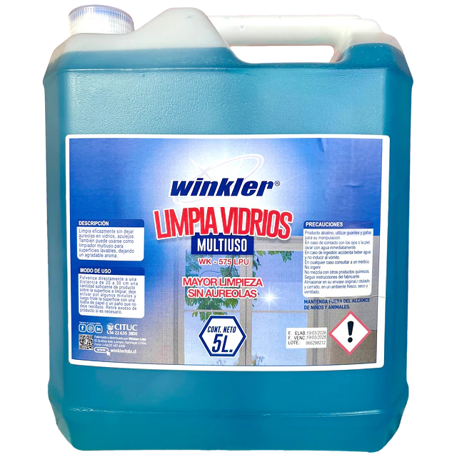 Limpiavidrio Uso Directo WK-575LPU 5L