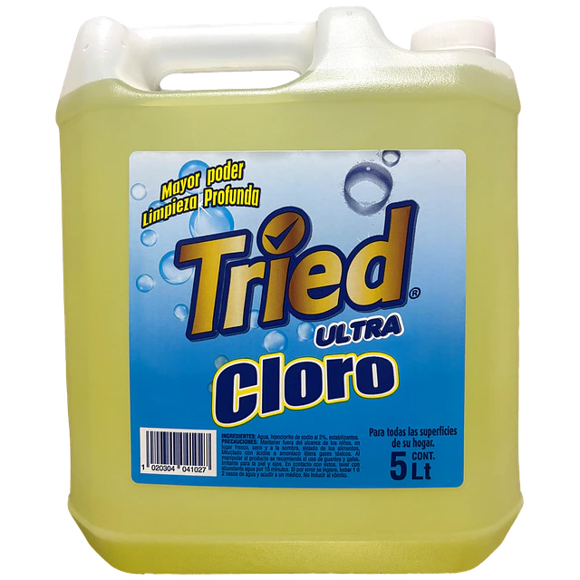 Cloro Hogar Tried 5L