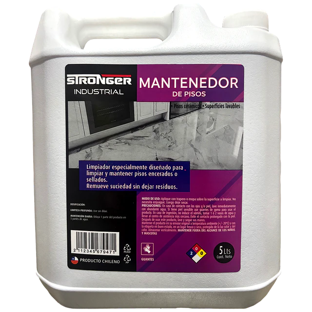 Mantenedor de Piso Lavanda Stronger 5L