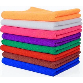 Paño Microfibra Colores Surtidos 40X40Cm Pack 10 Und