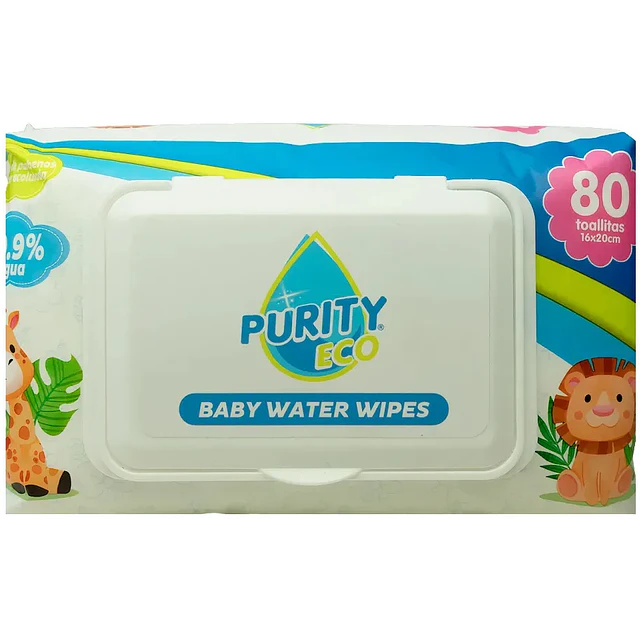 Toallas Humedas Bebe Purity 80Un