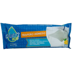 Trapero Humedo Pisos Duros Purity 12Un