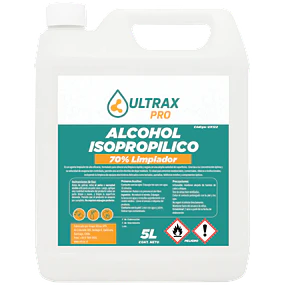 Alcohol Isopropilico 70% Ultrax 5L