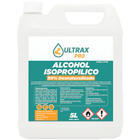 Alcohol Isopropilico 99% Ultrax 5L