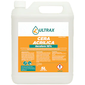 Cera Acrilica Incolora 18% Ultrax 5L
