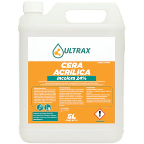 Cera Acrilica Incolora 24% Ultrax 5L