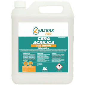 Cera Acrilica Incolora 30% Alto Trafico Ultrax 5L