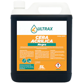 Cera Acrilica Negra Ultrax 5L