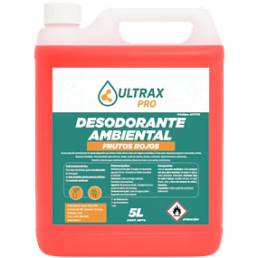 Desodorante Ambiental Frutos Rojos Ultrax 5L