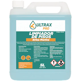 Limpiador Piso Brisa Marina Concentrado Ultrax 5L
