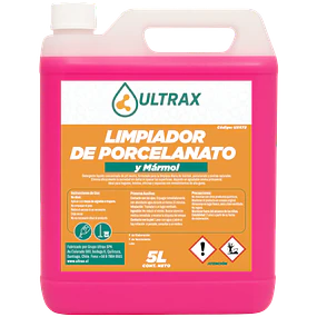 Limpiador Porcelanato y Marmol Primavera Ultrax 5L