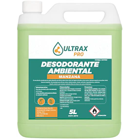 Desodorante Ambiental Manzana Ultrax Pro 5L