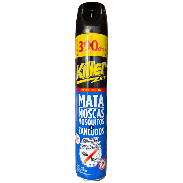 Insecticida Moscas, Mosquitos y Zancudos Killer 390cc
