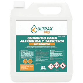 Shampoo Alfombra y Tapiceria con Espuma Ultrax 5L