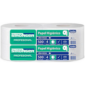 Papel Higienico 4X500Mt 100% Celulosa Extra Virgen