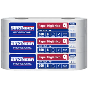 Papel Higienico 6X500Mt 100% Celulosa Extra Virgen
