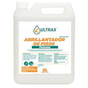 Abrillantador Piso Flotante Ultrax 5L
