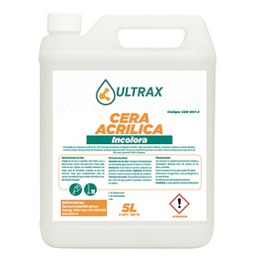 Cera Acrilica Incolora Ultrax 5L