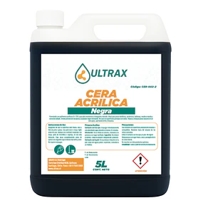 Cera Acrilica Negra Ultrax 5L