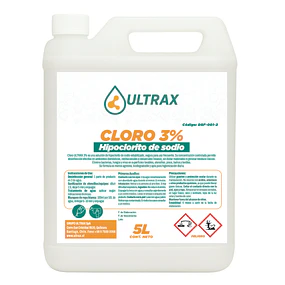 Cloro 3% Ultrax 5L