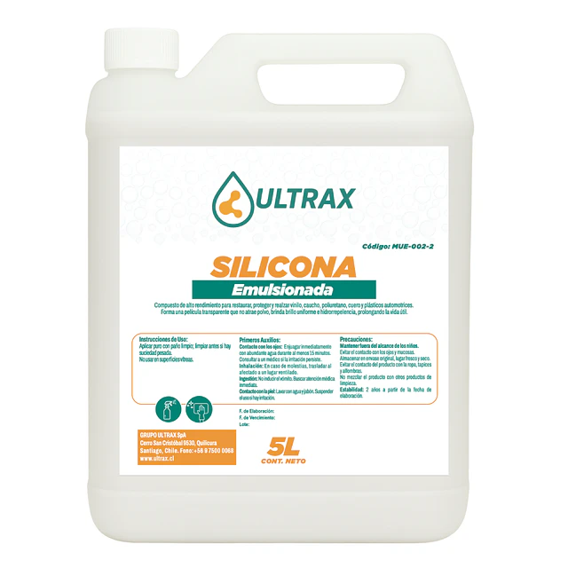 Silicona Emulsionada Ultrax 5L