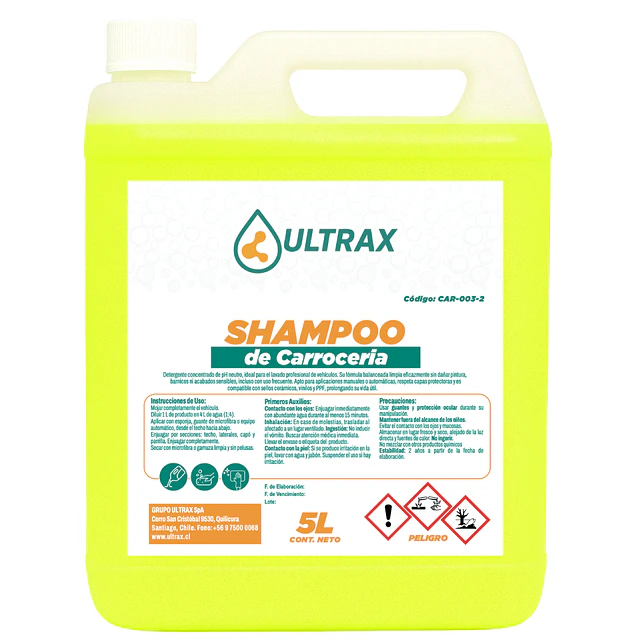 Shampoo Carroceria Ultrax 5L