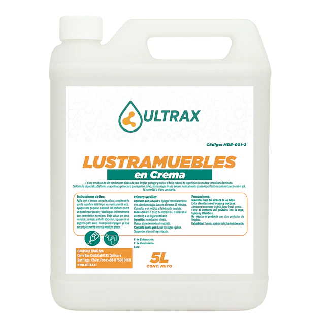 Lustramuebles Ultrax 5L
