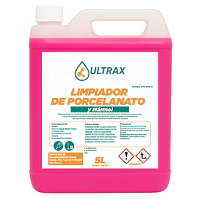 Limpiador Porcelanato y Marmol Primavera Ultrax 5L