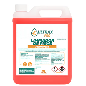 Limpiador Piso Primavera Concentrado Ultrax Pro 5L