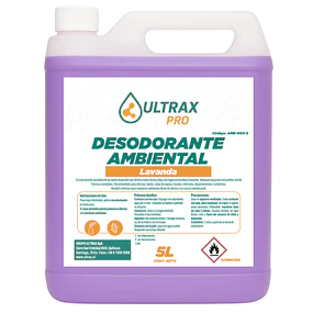 Desodorante Ambiental Lavanda Ultrax Pro 5L
