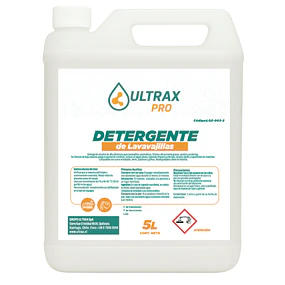 Detergente Lavavajillas Ultrax Pro 5L