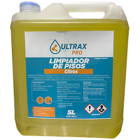 Limpiador Piso Citrus Concentrado Ultrax Pro 5L