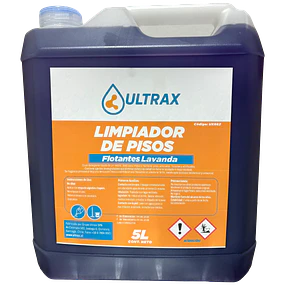 Limpiador Piso Flotante Lavanda Ultrax 5L