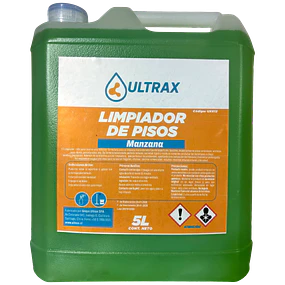 Limpiador Piso Manzana Ultrax 5L