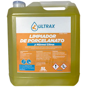 Limpiador Porcelanato y Marmol Citrus Ultrax 5L