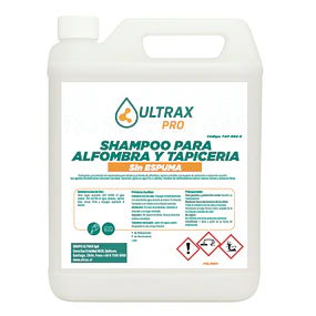 Shampoo Alfombra y Tapiceria sin Espuma Ultrax Pro 5L