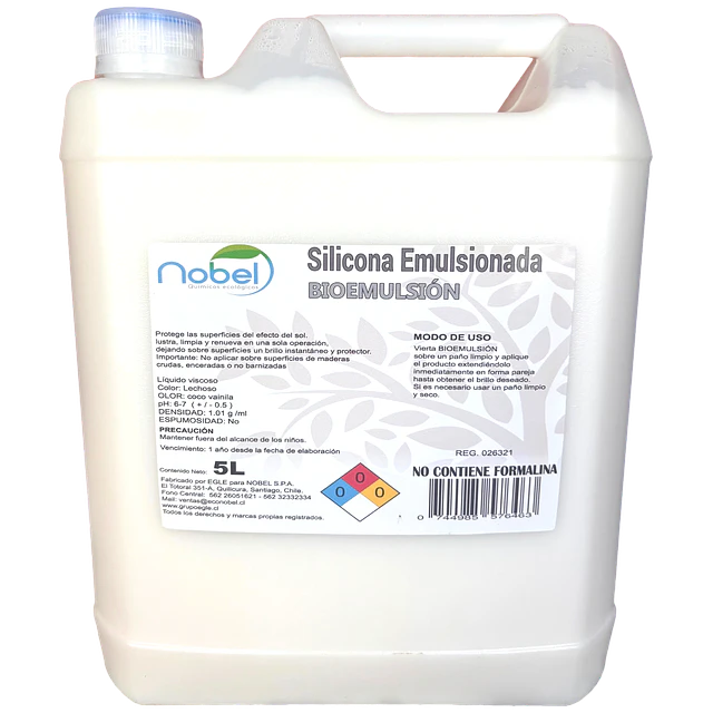 Silicona Emulsionada Ecoemulsion 5L