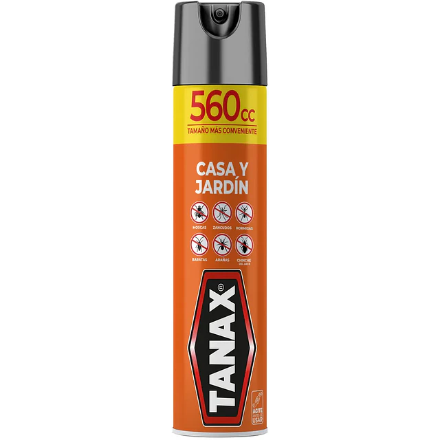 Insecticida Casa y Jardin Tanax 560cc