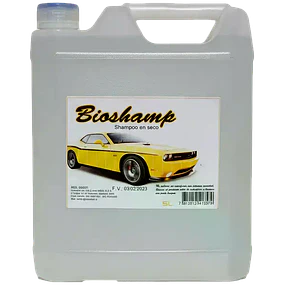 Shampoo en Seco Autos Bioshamp-Sec 5L