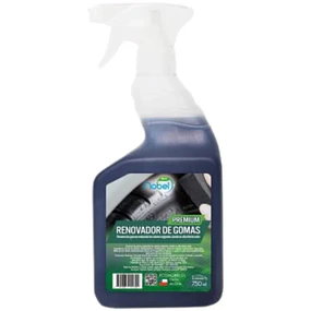Renovador Goma Mate Biorubber 555 - Negro 750cc Gatillo