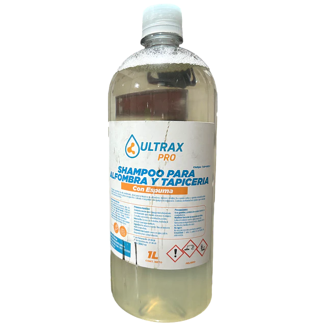Shampoo Alfombra y Tapiceria con Espuma Ultrax Pro 1L