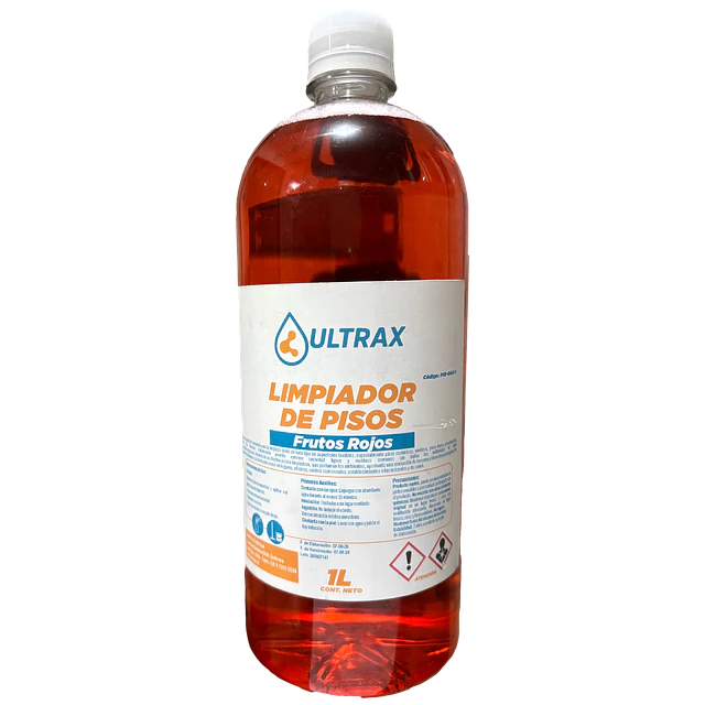 Limpiador Piso Frutos Rojos Ultrax 1L