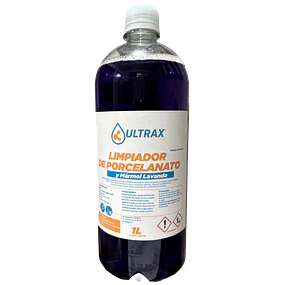 Limpiador Porcelanato y Marmol Lavanda Ultrax 1L