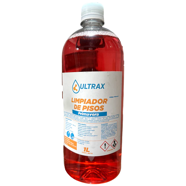Limpiador Piso Primavera Ultrax 1L