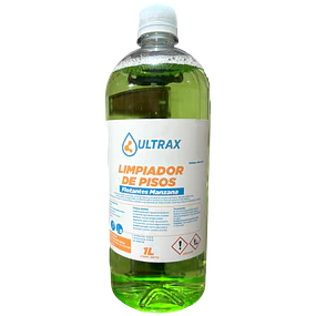 Limpiador Piso Flotante Manzana Ultrax 1L