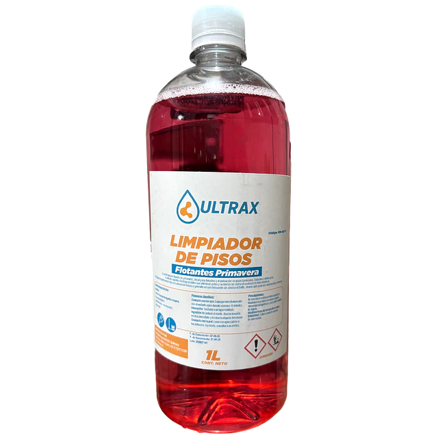 Limpiador Piso Flotante Primavera Ultrax 1L
