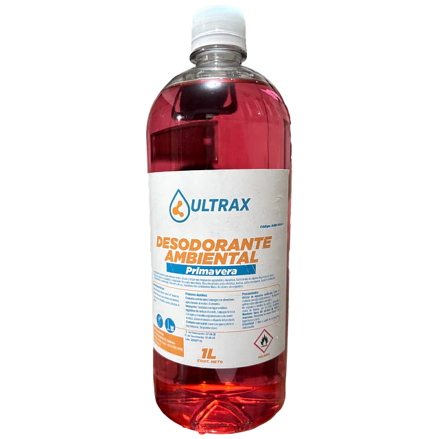 Desodorante Ambiental Primavera Ultrax Pro 1L